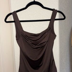 Elegant Brown Women's Top